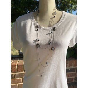 Erica Lions Blue Illusion Women’s Necklace —  38”